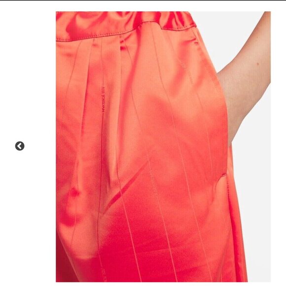 Nike Air Jordan Women's Medium Heritage Crimson Flight Suit Jumpsuit Red Loose - Picture 6 of 16